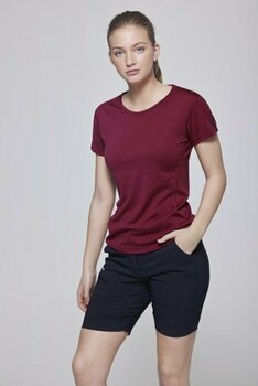 Camisa para exteriores Devold Breeze Merino 150 T-Shirt Woman Beetroot XS Camisa para exteriores - 3