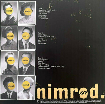 Vinyylilevy Green Day -Nimrod. XXV (Silver Coloured) (Limited Edition) (5 LP) - 5