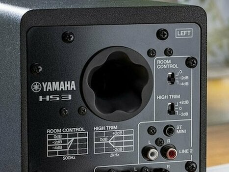 2-pásmový aktívny štúdiový monitor Yamaha HS3 - 9
