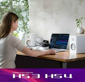 Monitor de estúdio ativo de 2 vias Yamaha HS3W - 10