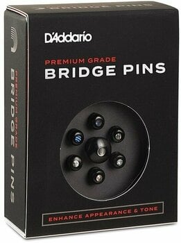 Bridge pin D'Addario Planet Waves PWPS 2 Black - 2
