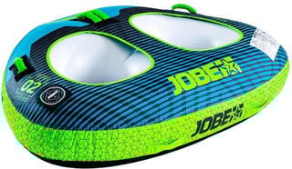 Napihljiva vodna atrakcija Jobe Double Trouble Towable 2P 2 Blue/Green Napihljiva vodna atrakcija - 1