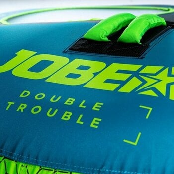 Aufblasbare Ringe / Bananen / Boote Jobe Double Trouble Towable 2P Blue/Green - 7