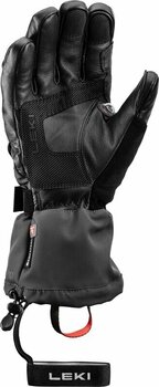 Ski Gloves Leki Griffin Thermo 3D Black/Graphite/Sand 10 Ski Gloves - 3