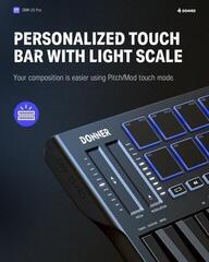 MIDI keyboard Donner DMK-25 Pro MIDI keyboard - 6
