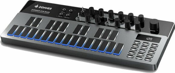 Syntetisaattori Donner B1 Analog Bass Synthesizer and Sequencer - 3