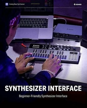 Syntezatory Donner B1 Analog Bass Synthesizer and Sequencer - 9
