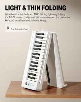 Keyboard with Touch Response Donner Dp-06 - 5
