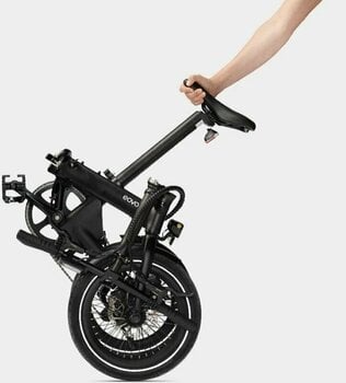 Hybrid E-Bike Eovolt Afternoon 20" V2 SHIMANO TOURNEY 1x7 Onyx Black - 4
