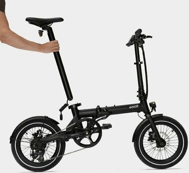 Hybrid E-Bike Eovolt Afternoon 20" V2 SHIMANO TOURNEY 1x7 Onyx Black - 5