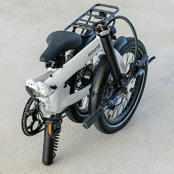 Bicicleta elétrica híbrida Eovolt Afternoon 20" V2 SHIMANO TOURNEY 1x7 Desert Sand - 8