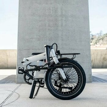 Bicicleta elétrica híbrida Eovolt Afternoon 20" V2 SHIMANO TOURNEY 1x7 Desert Sand - 9