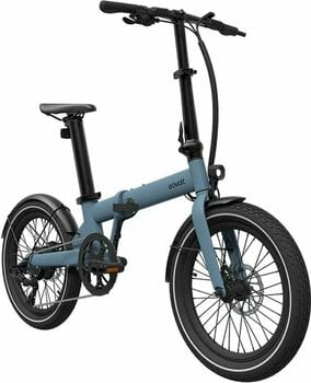 Bicicleta elétrica híbrida Eovolt Afternoon 20" V2 SHIMANO TOURNEY 1x7 Ocean Blue - 2