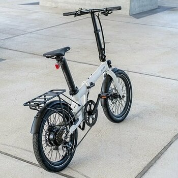 Hybrid E-Bike Eovolt Afternoon 20" V2 SHIMANO TOURNEY 1x7 Ocean Blue - 10