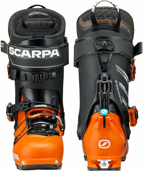 Botas de esqui de montanha Scarpa Maestrale 110 Orange/Black 27,0 - 4