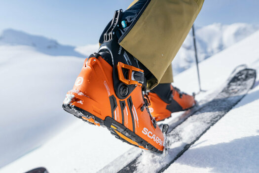 Botas de esqui de montanha Scarpa Maestrale 110 Orange/Black 30,0 - 12