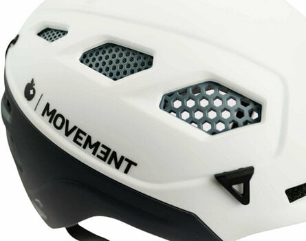 Capacete de esqui Movement 3Tech Alpi Honeycomb Charcoal/White/Blue M (56-58 cm) Capacete de esqui - 2