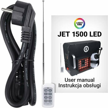 Výrobník hmly Light4Me JET 1500 LED - 7