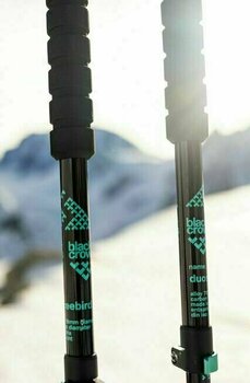 Ski Poles Black Crows Duos Freebird Black/Mint 110 - 140 cm Ski Poles - 7