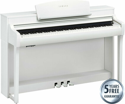Digital Piano Yamaha CSP-255WH White Digital Piano - 2