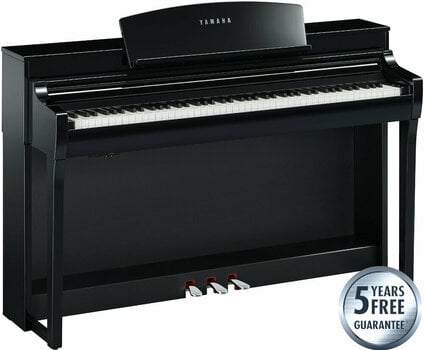 Piano numérique Yamaha CSP-255PE Polished Ebony Piano numérique - 2