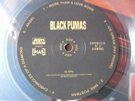 LP plošča Black Pumas - Chronicles Of A Diamond (Clear Coloured) (LP) - 2