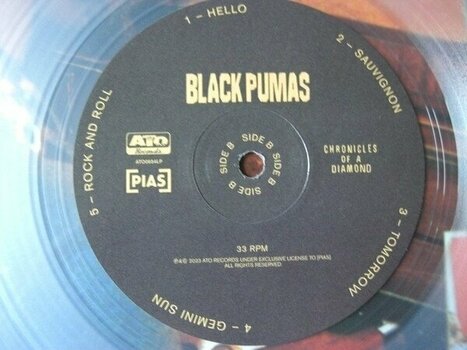 Płyta winylowa Black Pumas - Chronicles Of A Diamond (Clear Coloured) (LP) - 3