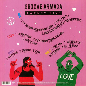 LP plošča Groove Armada - Ga25 (Gatefold) (2 LP) - 2