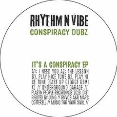 Schallplatte Conspiracy Dubz - It's A Conspiracy (12" Vinyl) - 3