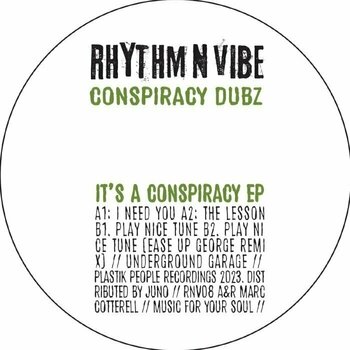 Vinyl Record Conspiracy Dubz - It's A Conspiracy (12" Vinyl) - 4