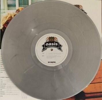 Vinylplade Oasis - The Masterplan (Remastered) (Silver Coloured) (2 LP) - 2