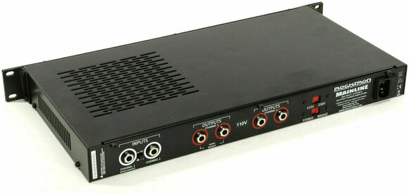Pré-amplificador/amplificador em rack Rocktron Mainline - 3