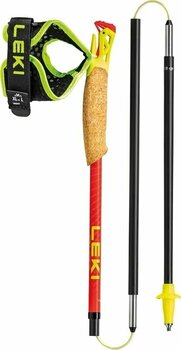 Running poles Leki Ultratrail FX.One Superlite Bright Red/Neonyellow/Naturalcarbon 115 Running poles - 2