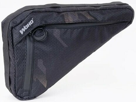 Geantă pentru bicicletă Woho X-Touring Tri Frame Bag Cyber Camo Diamond Black 1,22 L - 2