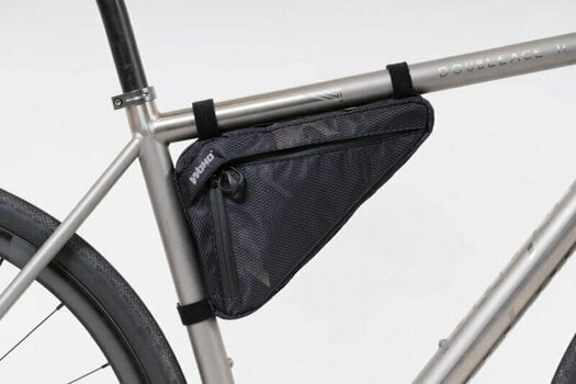 Bolsa de bicicleta Woho X-Touring Tri Frame Bag Cyber Camo Diamond Black 1,22 L Bolsa de bicicleta - 5