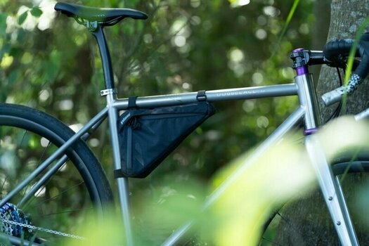 Τσάντες Ποδηλάτου Woho X-Touring Tri Frame Bag Cyber Camo Diamond Black 1,22 L - 9