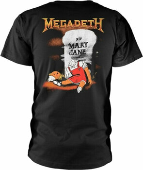Shirt Megadeth Shirt Mary Jane Unisex Black M - 2