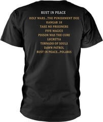 T-Shirt Megadeth Rust In Peace Black - 1