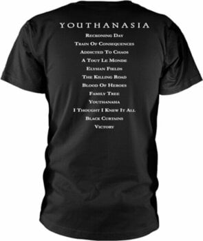 Shirt Megadeth Shirt Youthanasia Unisex Black S - 2