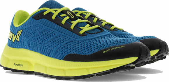 Trailová běžecká obuv Inov-8 Trailfly Ultra G 280 Blue/Yellow 42,5 Trailová běžecká obuv - 2