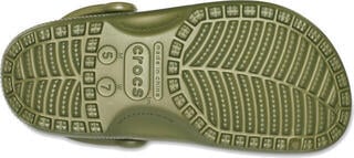 Buty żeglarskie unisex Crocs Classic Clog Army Green - 5