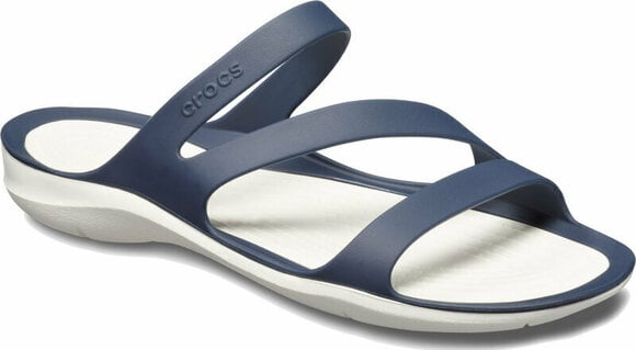Womens Sailing Shoes Crocs Swiftwater Sandal Navy/White 41-42 - 3