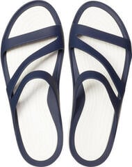 Jachtařská obuv Crocs Women's Swiftwater Navy/White - 4