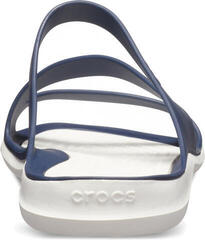 Womens Sailing Shoes Crocs Women's Swiftwater Navy/White - 5