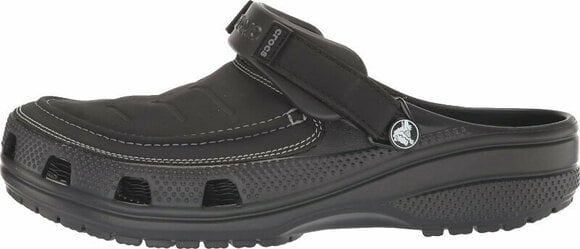 Muške cipele za jedrenje Crocs Yukon Vista II LR Clog Black/Slate Grey 48-49 - 4
