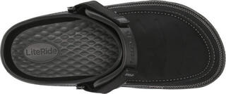 Miesten purjehduskengät Crocs Yukon Vista II LiteRide Clog Black/Slate Grey - 5