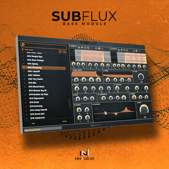 Logiciel de studio Instruments virtuels New Nation Subflux - Dual Bass Module (Produit numérique) - 2