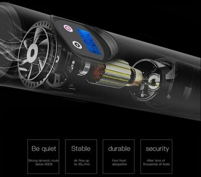 Συμπιεστής bikeAngel Battery Air Pump Black Συμπιεστής - 6
