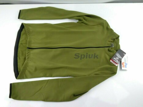 Maglietta ciclismo Spiuk Anatomic Winter Jersey Long Sleeve Khaki Green M (Seminuovo) - 2