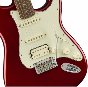 Guitare électrique Fender Deluxe Stratocaster HSS PF Candy Apple Red - 5